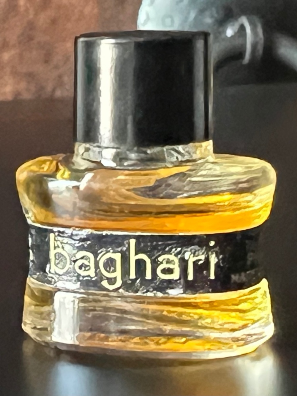 Robert Piguet Baghari Mini Perfume 1/10 fl oz/3 ml~Vintage/Rare!